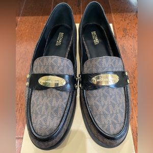 Michael Kors Logo Loafers Size 6.5. Brand New.